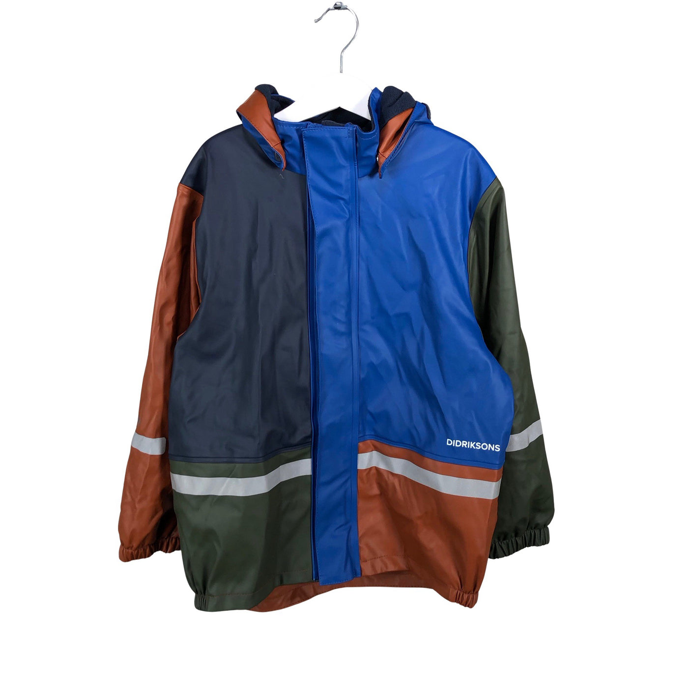 Unisex Didriksons - Sadetakki, koko 128 - 134 - Sininen (1)