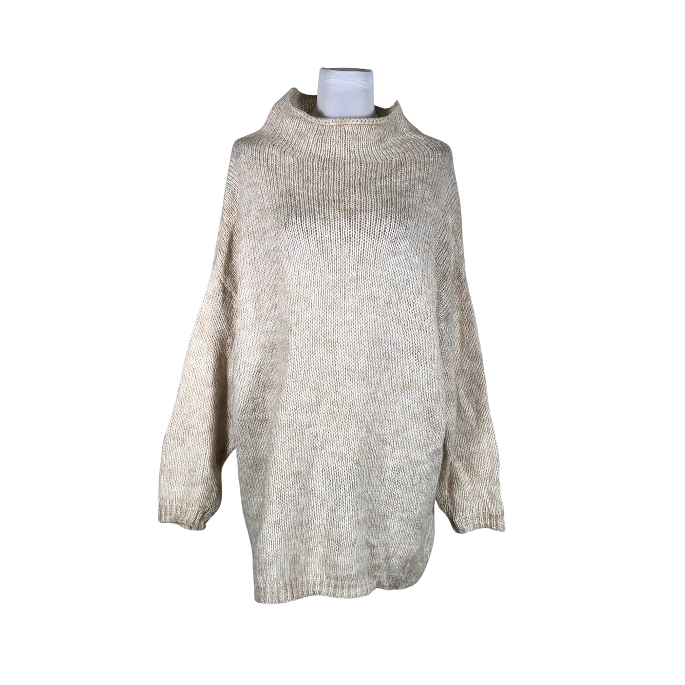 Naisten Bohemiana - Neuletunika, koko 42 - Beige (1)