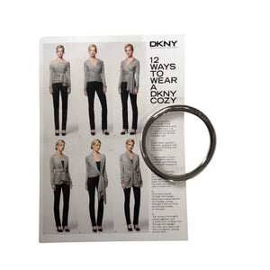 Naisten DKNY - Neuletakki, koko 38 - Musta (2)