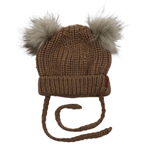 Unisex Metsola - Talvihattu, koko 42 - 44 cm - Ruskea (1)