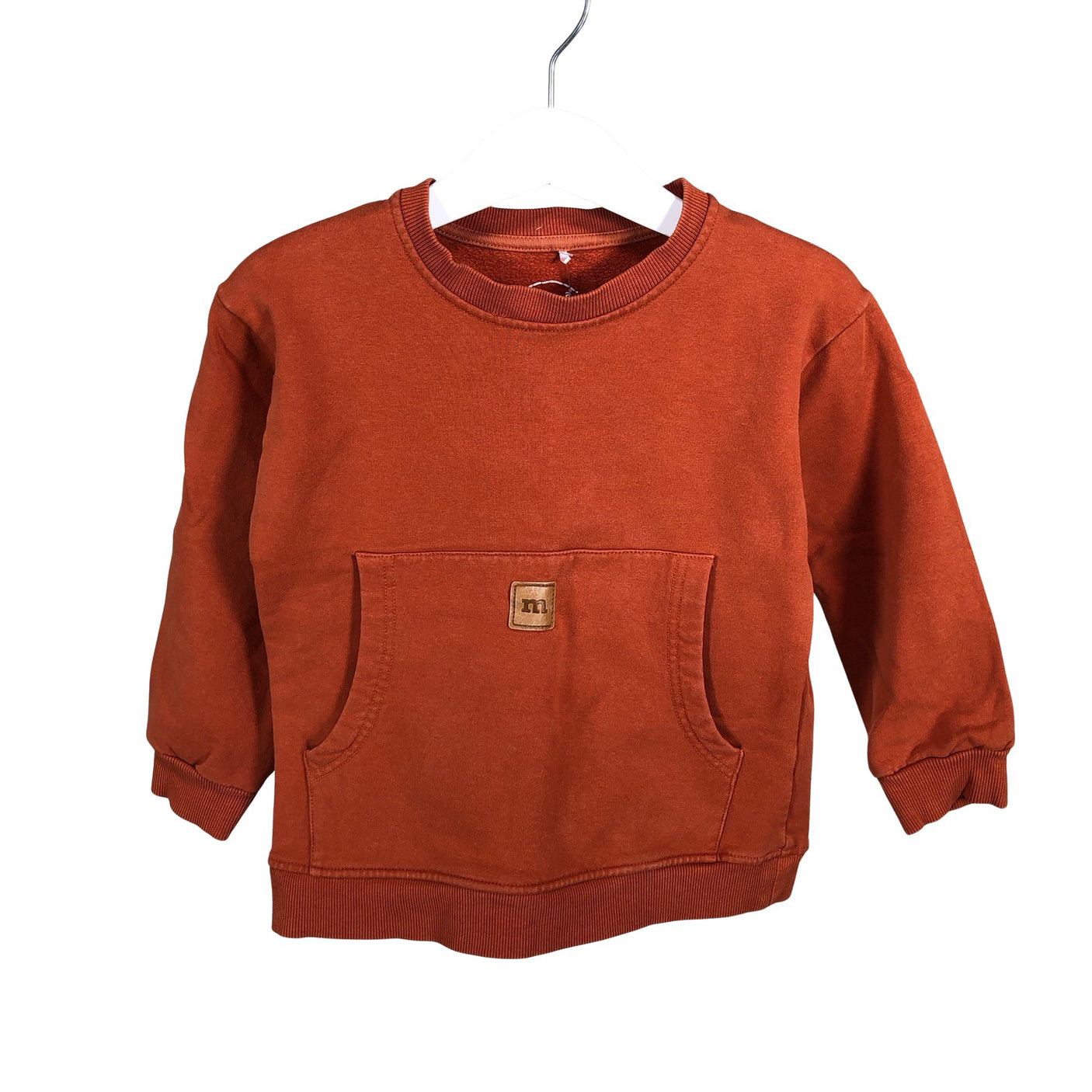 Unisex Metsola - Collegepaita, koko 86 - 92 - Oranssi (1)