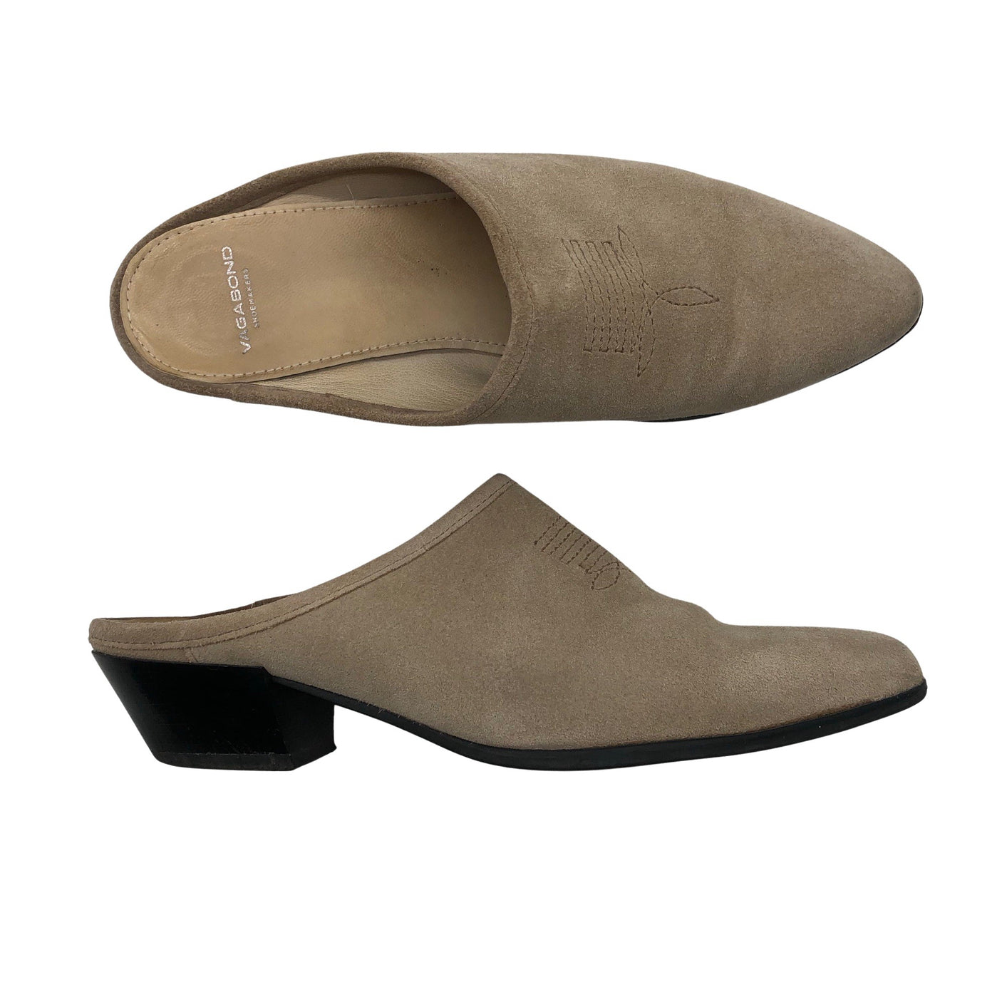 Naisten Vagabond - Pistokkaat, koko 39 - Beige (1)