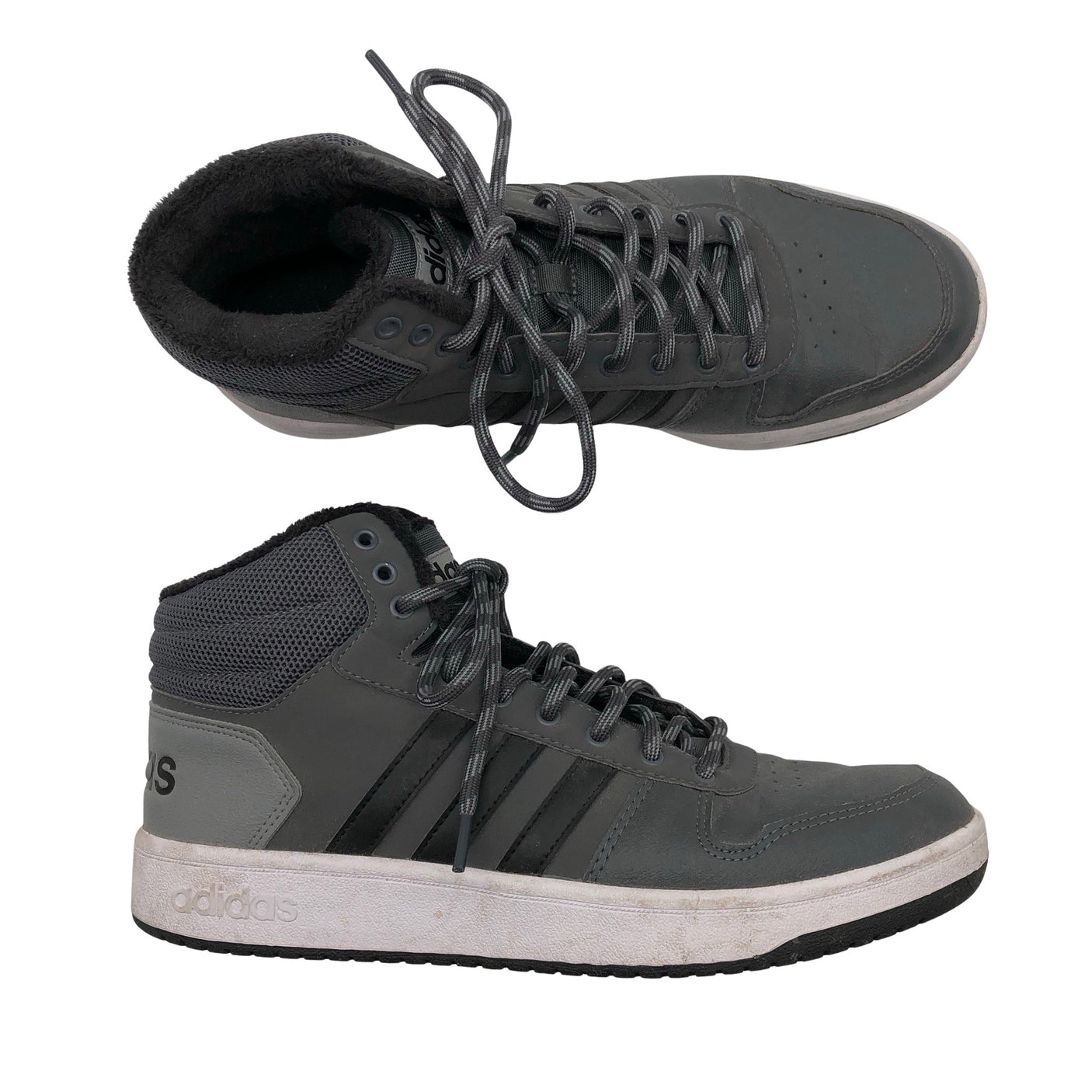 Miesten Adidas - Tennarit, koko 46 - Harmaa (1)