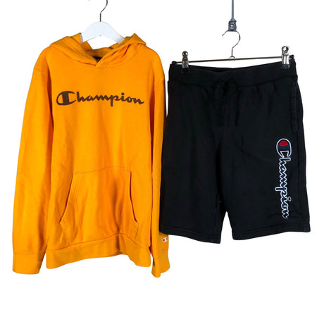 Unisex Champion - Huppari, koko 146 - 152 - Keltainen ()