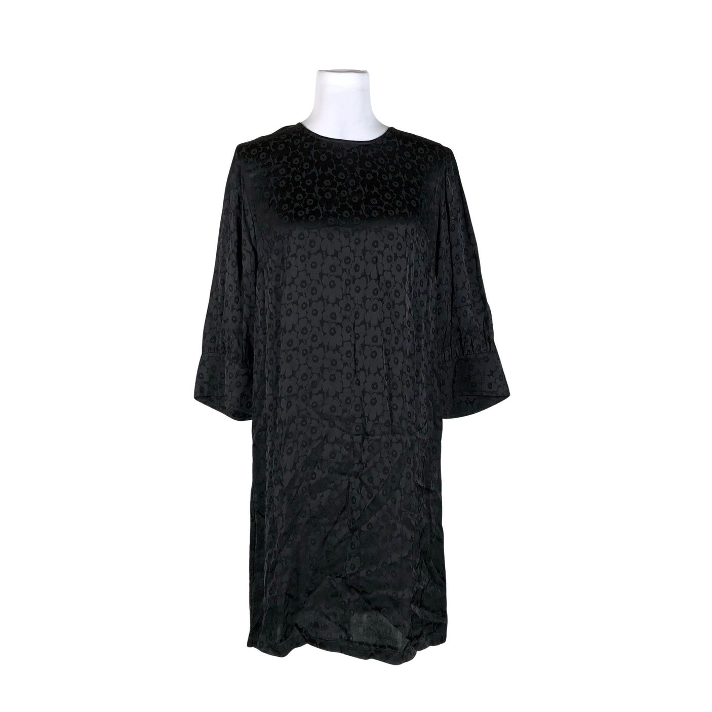 Naisten Marimekko - Sifonkimekko, koko 36 - Musta (1)