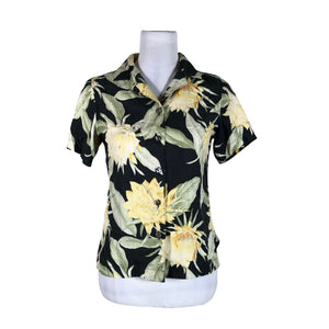 Naisten Tommy Bahama - Kauluspaita, koko 34 - Musta (1)