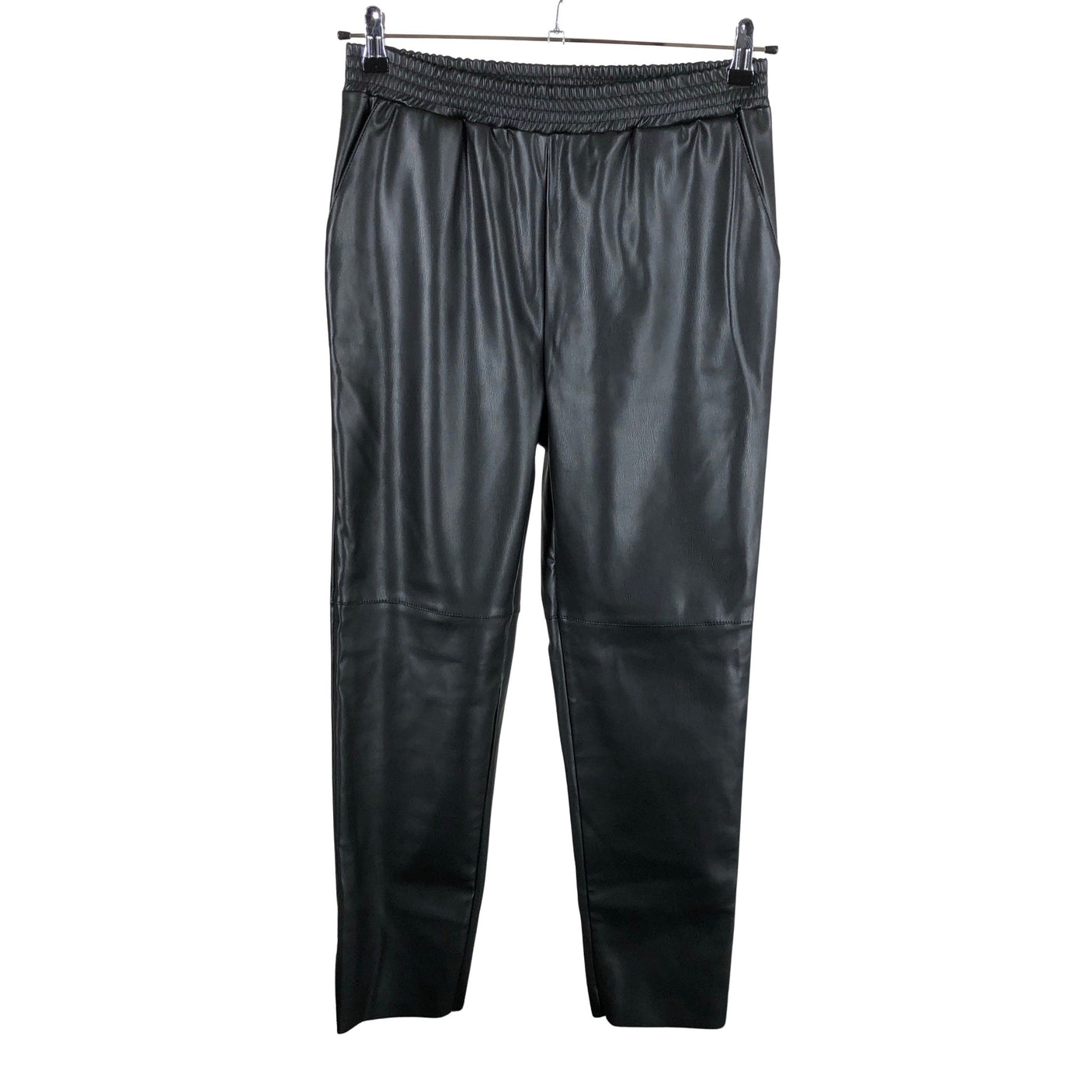 Naisten Perfect Jeans - Nahkahousut, koko 40 - Musta (1)