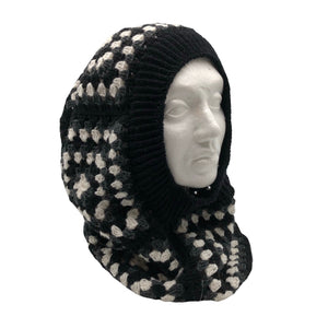 Naisten Handmade - Talvipipo, koko 58 - 60 cm - Musta (2)