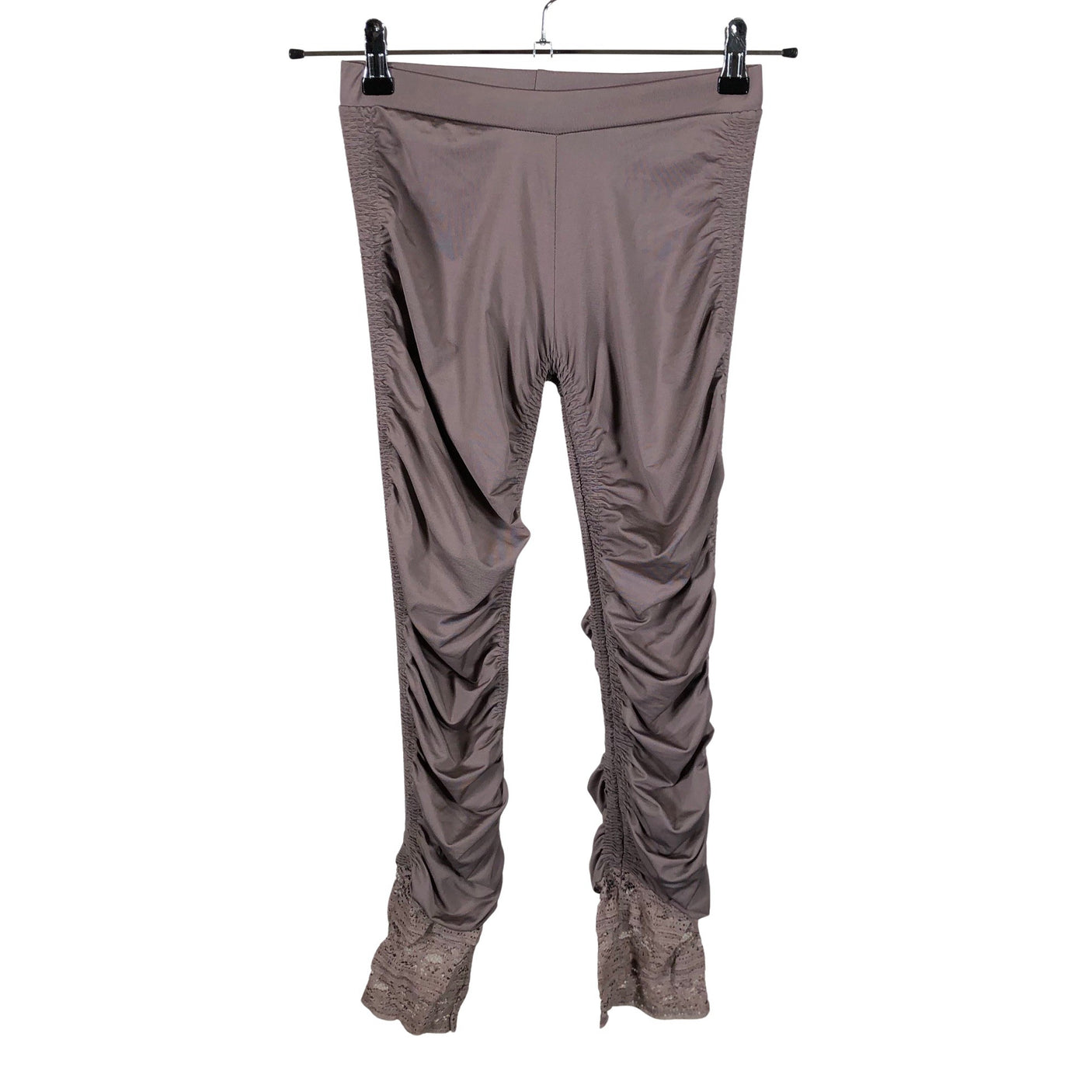 Naisten Cream - Leggingsit, koko 34 - Ruskea (1)