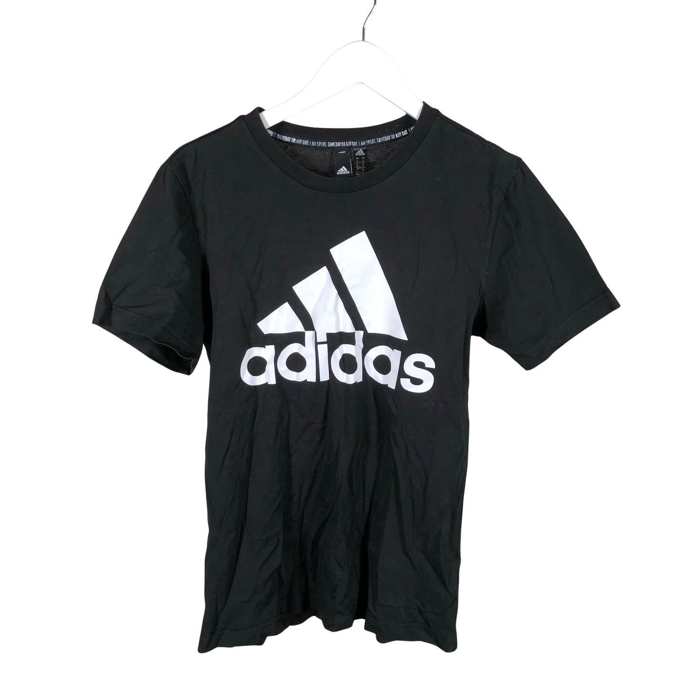 Miesten Adidas - T-paita, koko S - Musta (1)