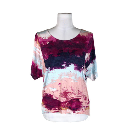 Naisten Lindex - T-paita, koko 36 - Violetti ()