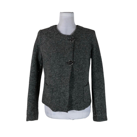 Naisten Benetton - Neuletakki, koko 38 - Harmaa ()