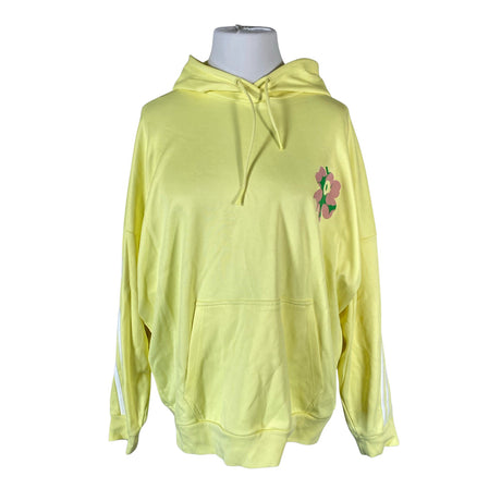 Naisten Adidas - Huppari, koko 52 - Keltainen ()
