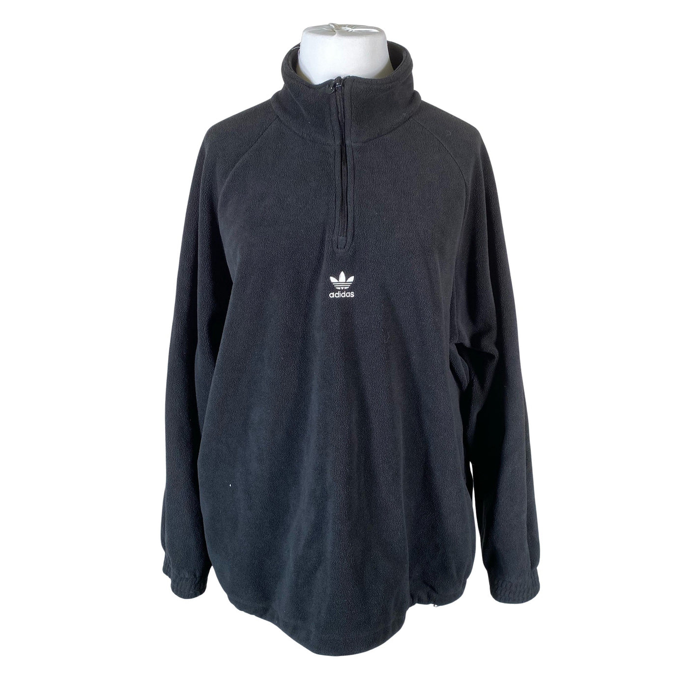 Naisten Adidas - Fleecepaita, koko 46 - Musta (1)