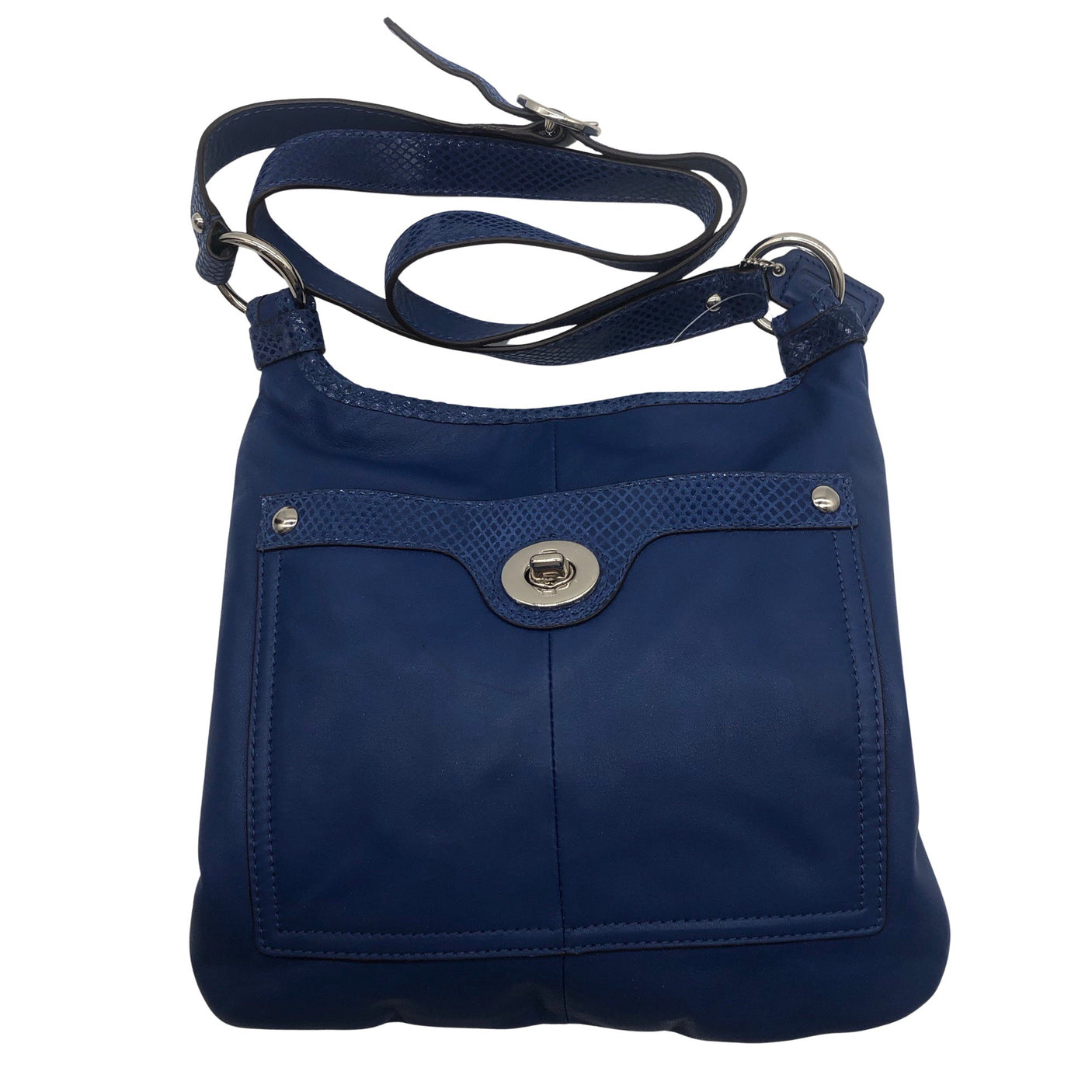 Naisten Coach - Olkalaukku, koko Midi - Sininen (1)