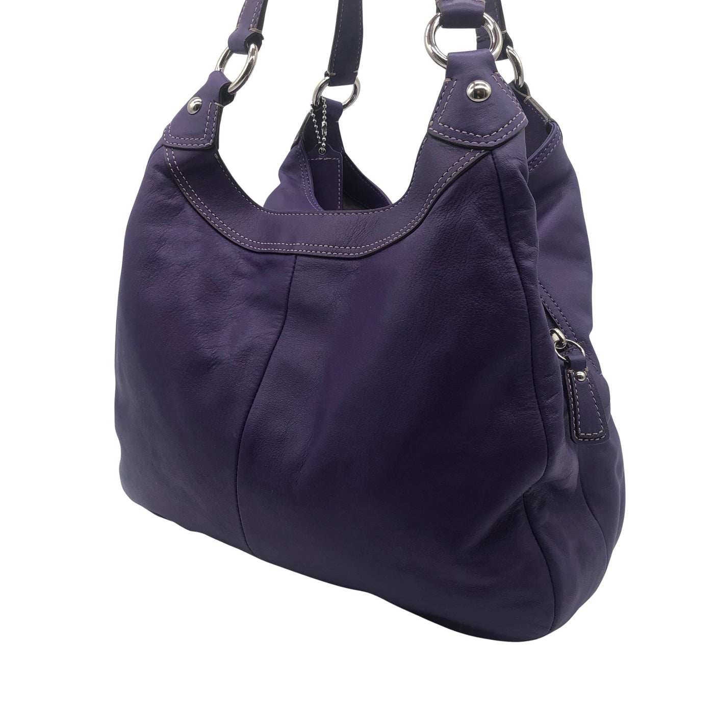 Naisten Coach - Käsilaukku, koko Maxi - Violetti (2)