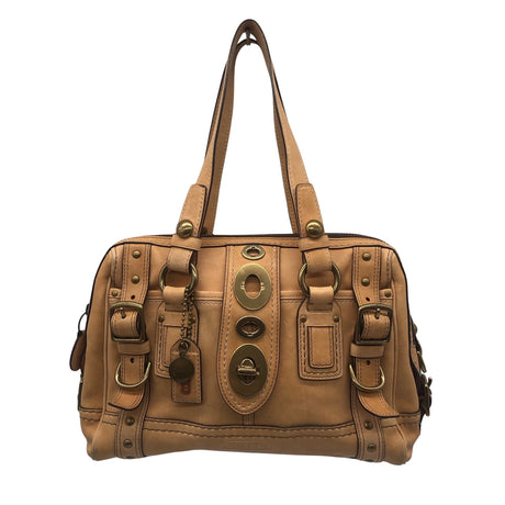 Naisten Coach - Käsilaukku, koko Midi - Beige ()
