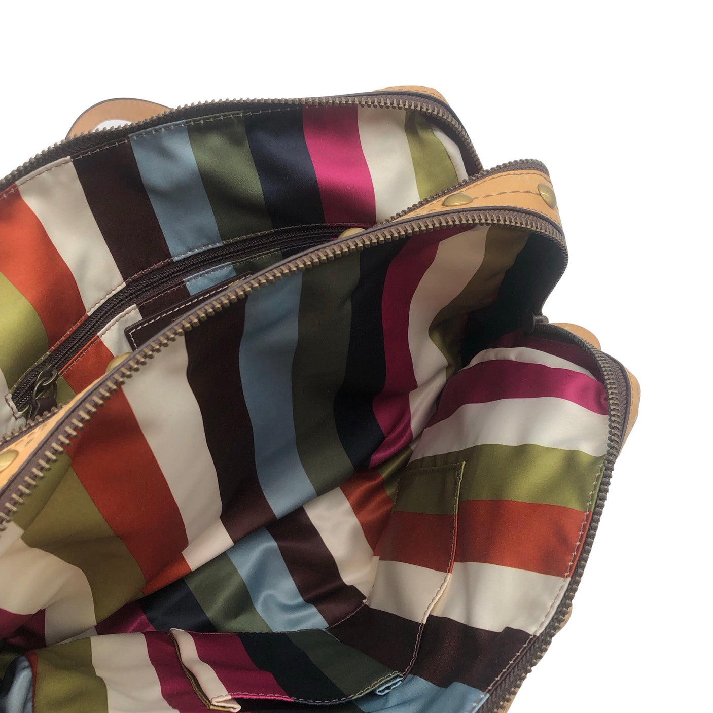 Naisten Coach - Käsilaukku, koko Midi - Beige (3)