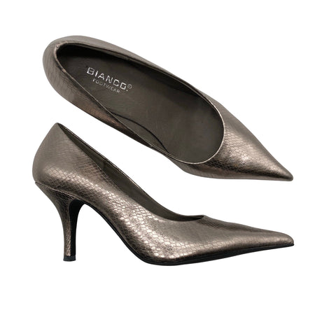 Naisten Bianco - Korkokengät, koko 36 - Hopea ()