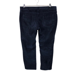 Miesten Charles Tyrwhitt - Samettihousut, koko W40 - Sininen (2)