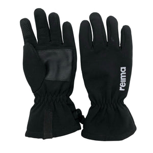 Unisex Reima - Välikausihanskat, koko 4 - 5 vuotta - Musta (1)