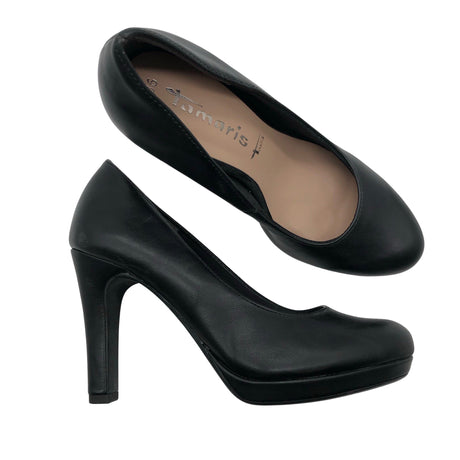 Naisten Tamaris - Korkokengät, koko 36 - Musta ()