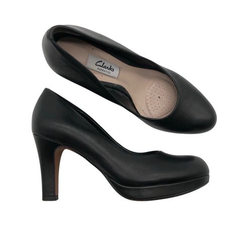 Naisten Clarks - Korkokengät, koko 37 - Musta ()