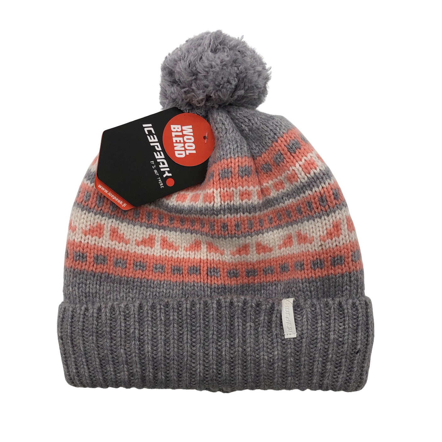 Naisten Icepeak - Talvipipo, koko 56 - 58 cm - Vaaleanpunainen (1)