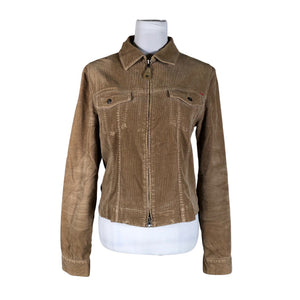 Naisten Esprit - Farkkutakki, koko 38 - Beige (1)