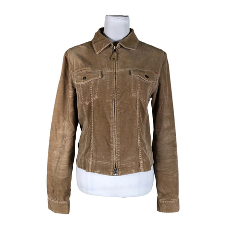 Naisten Esprit - Farkkutakki, koko 38 - Beige ()