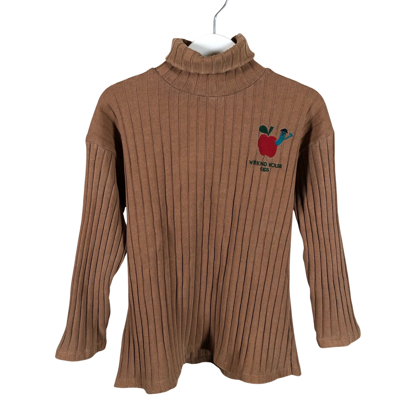 Unisex Weekend House Kids - Trikoopaita, koko 110 - 116 - Ruskea (1)