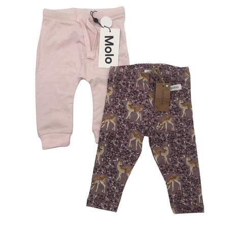 Tyttöjen Molo Kids - Trikoohousut, koko 62 - 68 - Vaaleanpunainen ()