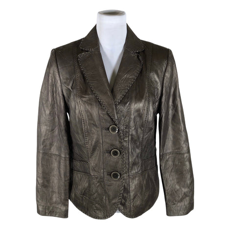 Naisten Gerry Weber - Nahkatakki, koko 40 - Ruskea ()