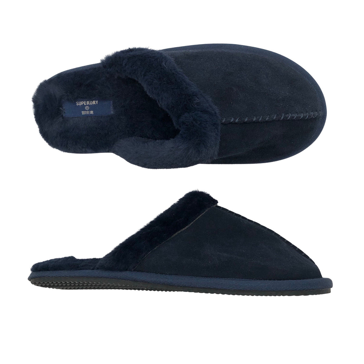 Naisten Superdry - Sisätossut, koko 39 - Sininen (1)