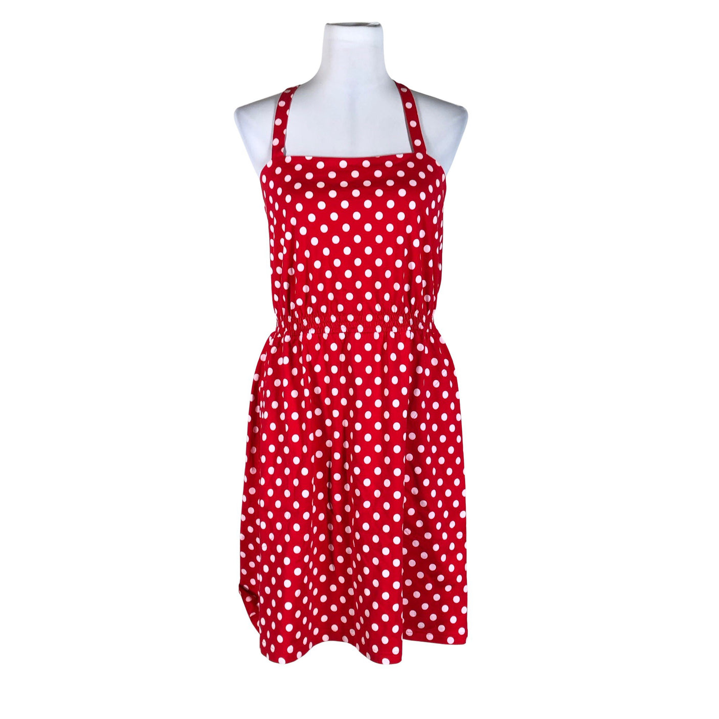 Naisten Marimekko - Trikoomekko, koko 38 - Punainen (1)