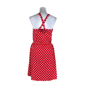 Naisten Marimekko - Trikoomekko, koko 38 - Punainen (2)