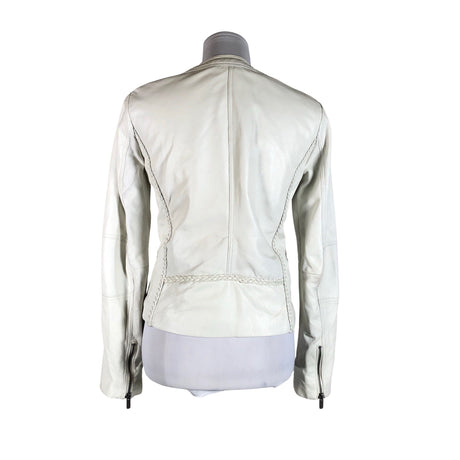 Naisten Pepe Jeans - Nahkatakki, koko 36 - Harmaa (2)