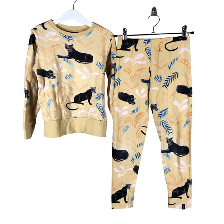 Unisex Aarrelabel - Collegepaita, koko 122 - 128 - Keltainen ()