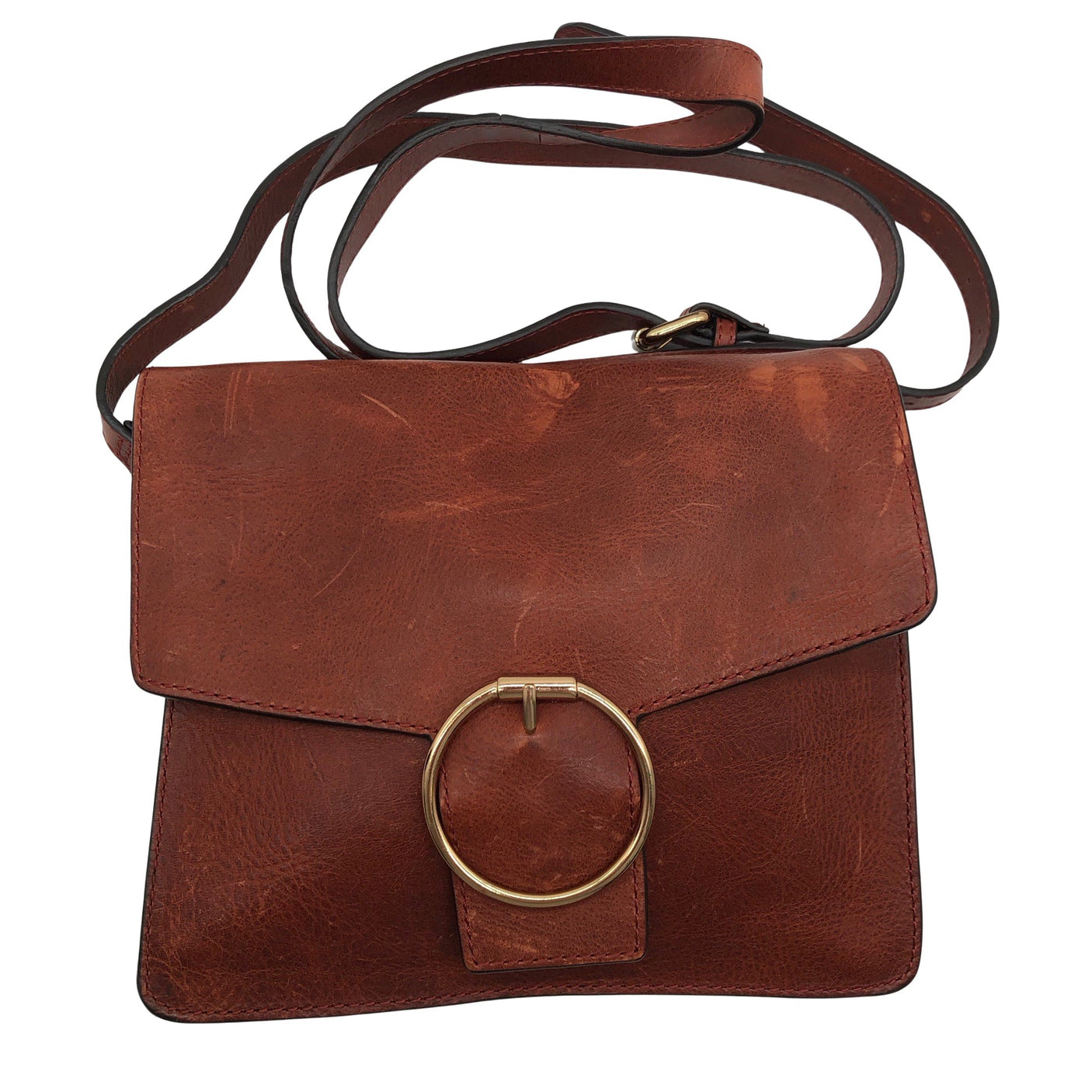 Naisten Vagabond - Olkalaukku, koko Midi - Ruskea (1)