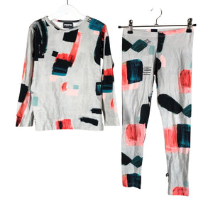 Unisex Papu - Trikoopaita, koko 122 - 128 - Harmaa (1)