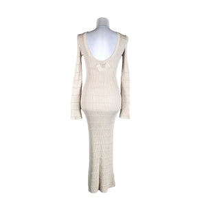Naisten Lindex - Neulemekko, koko 36 - Beige (2)