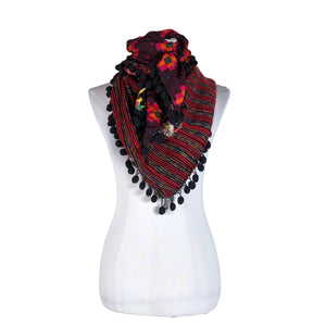 Unisex Desigual - Huivi, koko Maxi - Punainen (1)