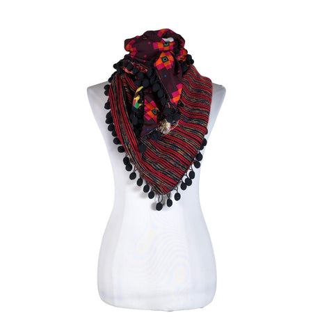 Unisex Desigual - Huivi, koko Maxi - Punainen ()