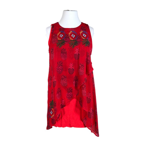 Naisten Desigual - Sifonkimekko, koko 44 - Punainen ()