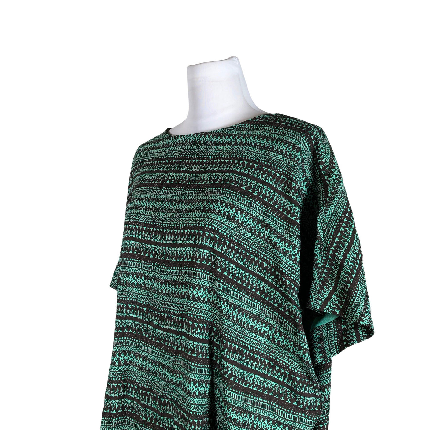 Naisten Marimekko - Sifonkimekko, koko 40 - Ruskea (3)