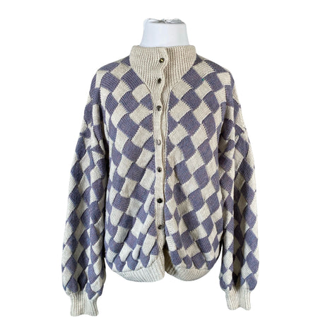 Naisten Handmade - Neuletakki, koko 42 - Beige ()