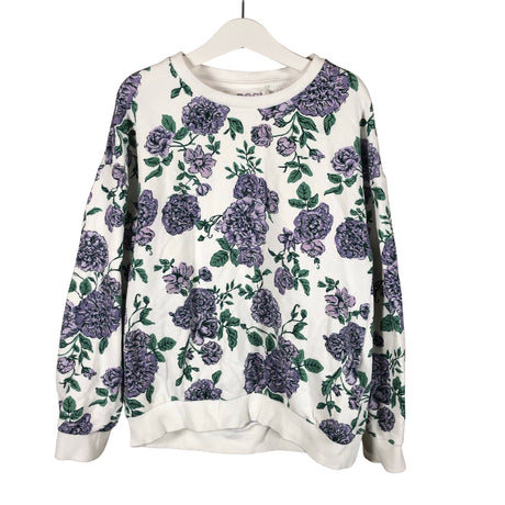 Tyttöjen Bogi - Collegepaita, koko 134 - 140 - Valkoinen ()