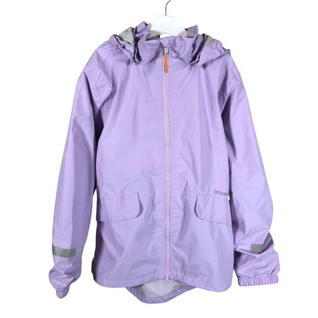 Unisex Didriksons - Välikausitakki, koko 134 - 140 - Violetti ()