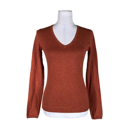 Naisten Tommy Hilfiger - Neulepaita, koko 34 - Ruskea ()