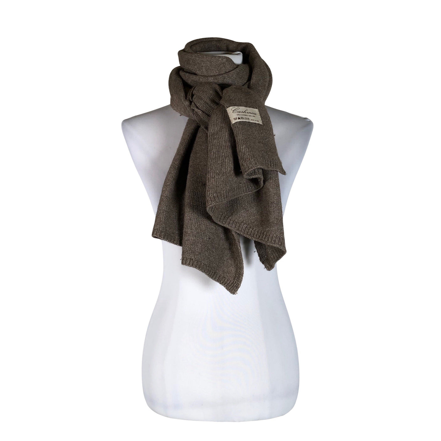 Naisten Cashmere - Kaulaliina, koko Maxi - Harmaa (1)